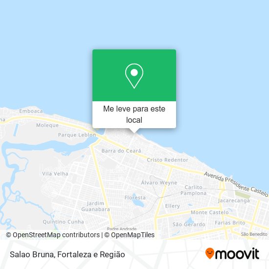 Salao Bruna mapa