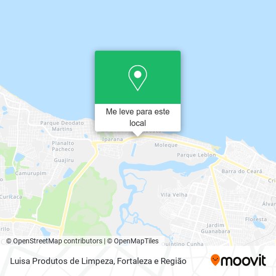 Luisa Produtos de Limpeza mapa