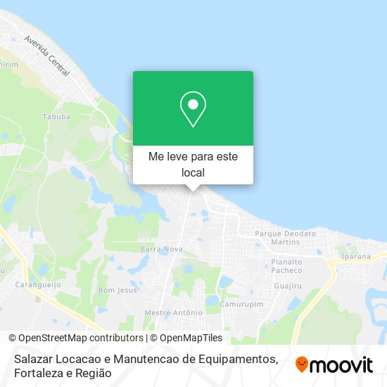 Salazar Locacao e Manutencao de Equipamentos mapa