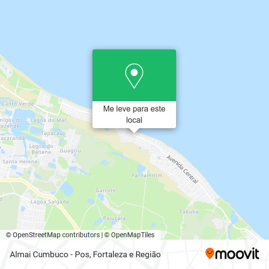 Almai Cumbuco - Pos mapa