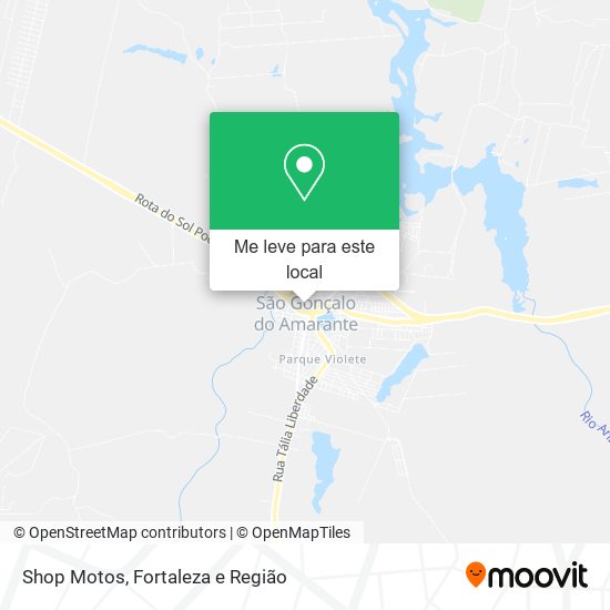 Shop Motos mapa