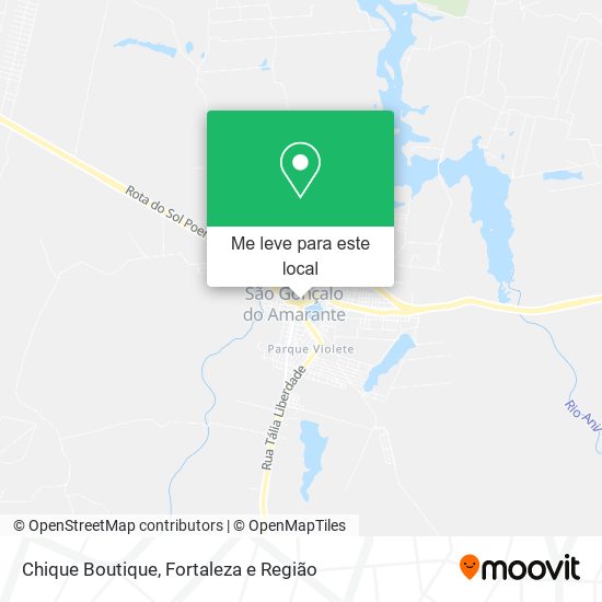 Chique Boutique mapa