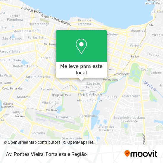 Av. Pontes Vieira mapa