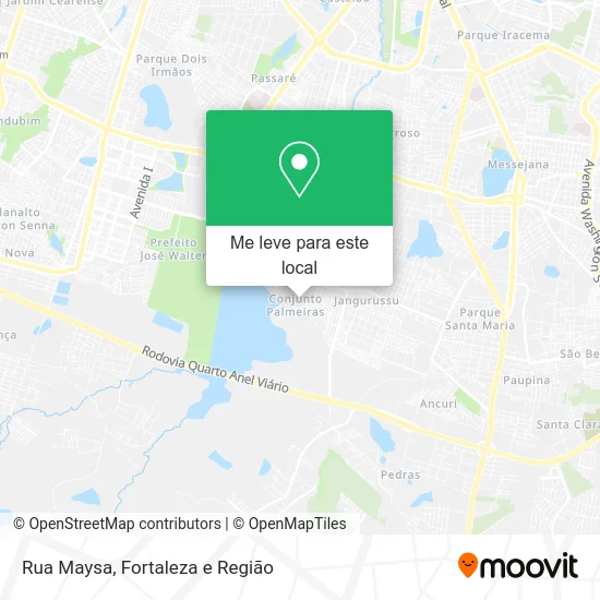 Rua Maysa mapa