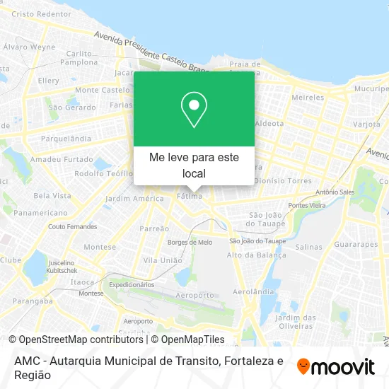 Como chegar até AMC - Autarquia Municipal de Transito em Fátima de ...