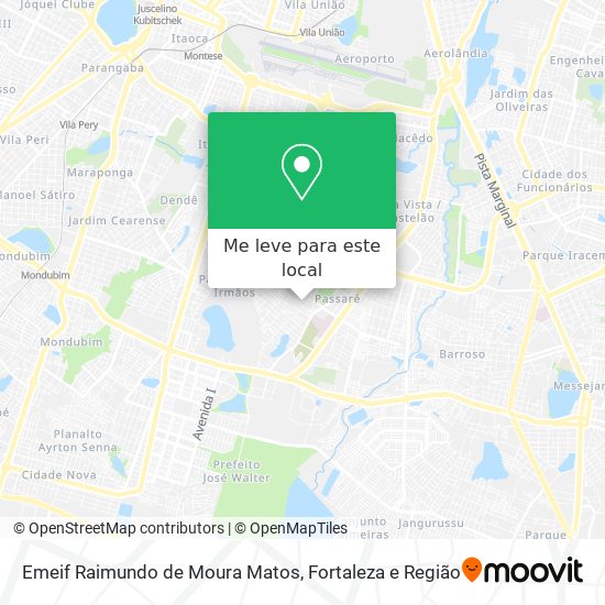 Emeif Raimundo de Moura Matos mapa