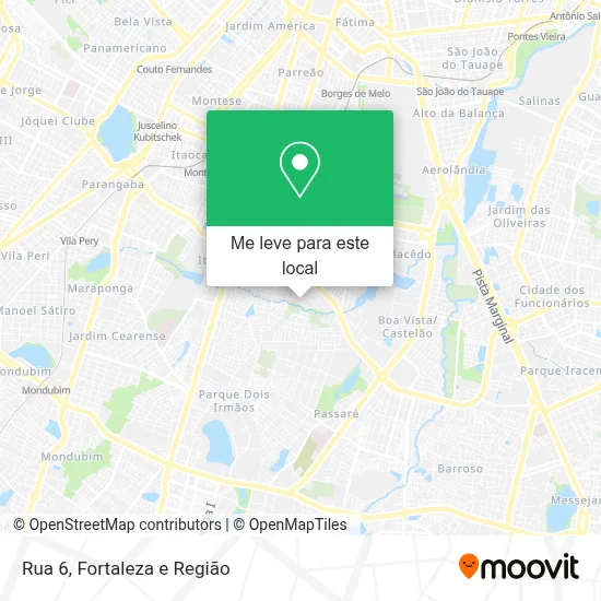 Rua 6 mapa