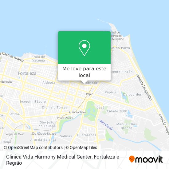 Clinica Vida Harmony Medical Center mapa