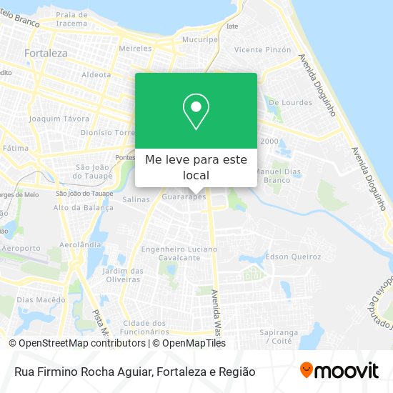 Rua Firmino Rocha Aguiar mapa