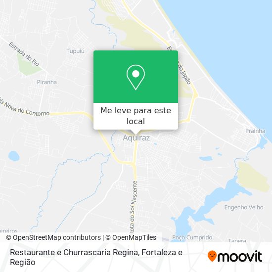 Restaurante e Churrascaria Regina mapa