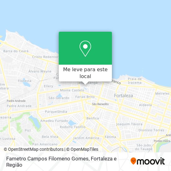 Fametro Campos Filomeno Gomes mapa