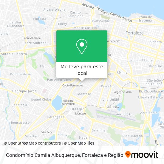 Condomínio Camila Albuquerque mapa