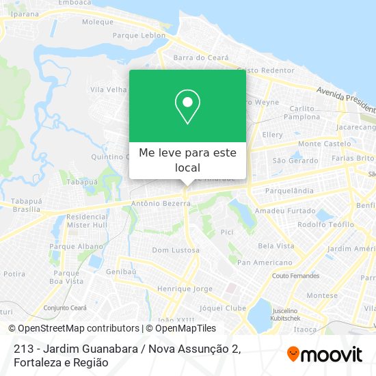 213 - Jardim Guanabara / Nova Assunção 2 mapa