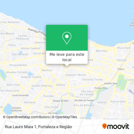 Rua Lauro Maia 1 mapa