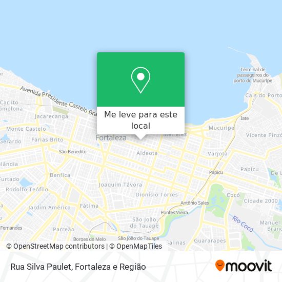 Rua Silva Paulet mapa