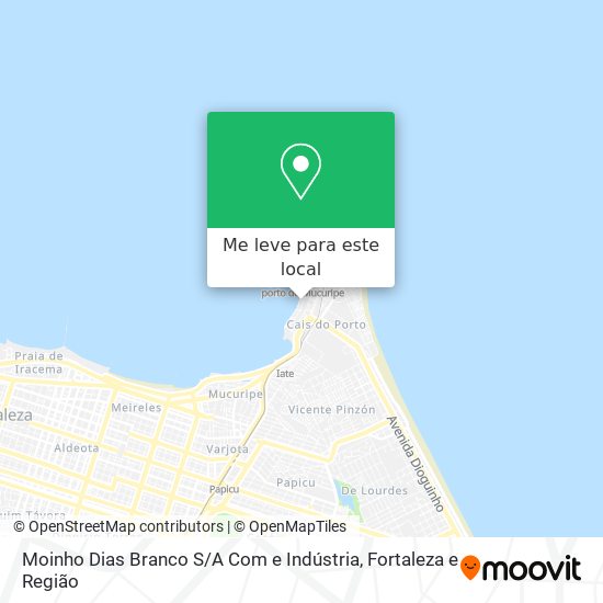 Moinho Dias Branco S / A Com e Indústria mapa