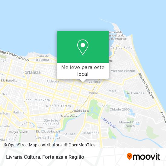 Livraria Cultura mapa