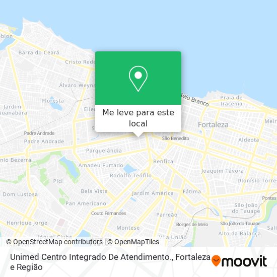 Unimed Centro Integrado De Atendimento. mapa