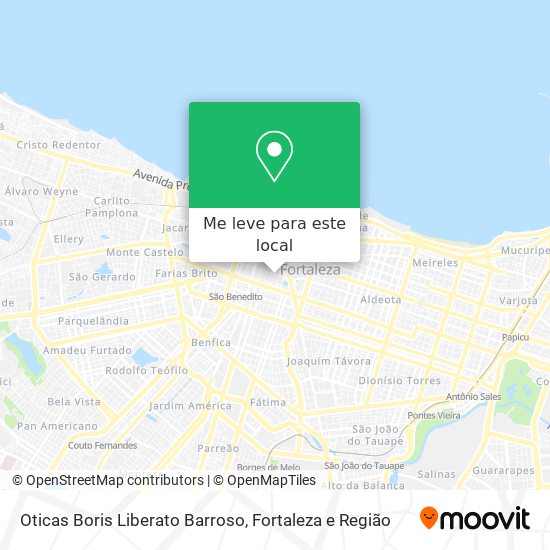 Oticas Boris Liberato Barroso mapa