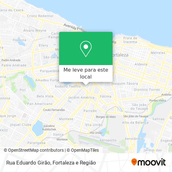 Rua Eduardo Girão mapa