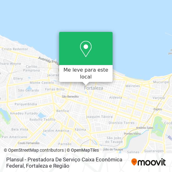 Plansul - Prestadora De Serviço Caixa Econômica Federal mapa