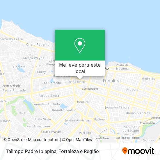 Talimpo Padre Ibiapina mapa