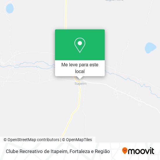 Clube Recreativo de Itapeim mapa