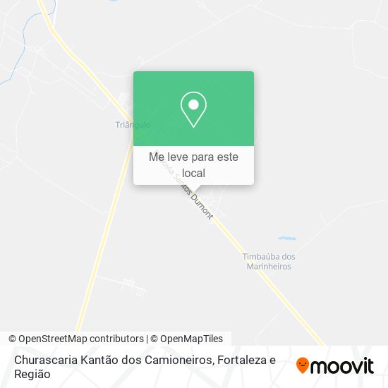 Churascaria Kantão dos Camioneiros mapa