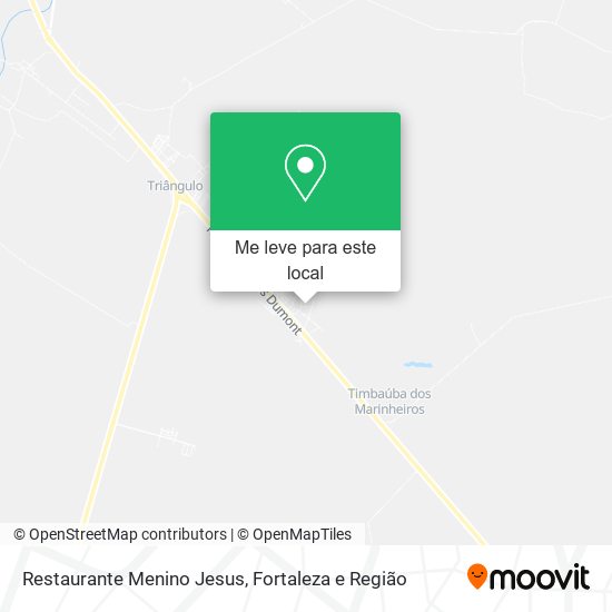 Restaurante Menino Jesus mapa