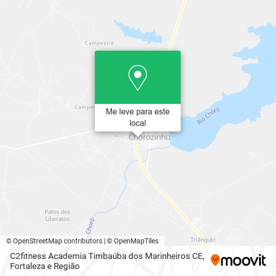 C2fitness Academia Timbaúba dos Marinheiros CE mapa