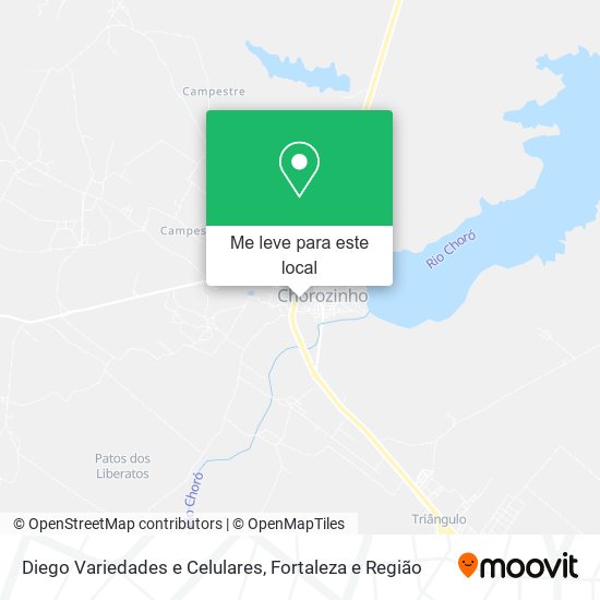 Diego Variedades e Celulares mapa