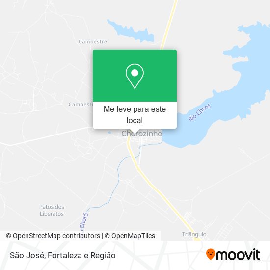 São José mapa