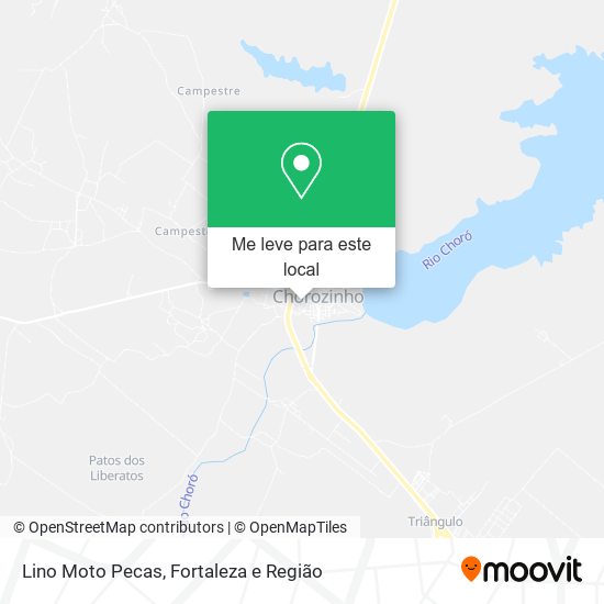 Lino Moto Pecas mapa