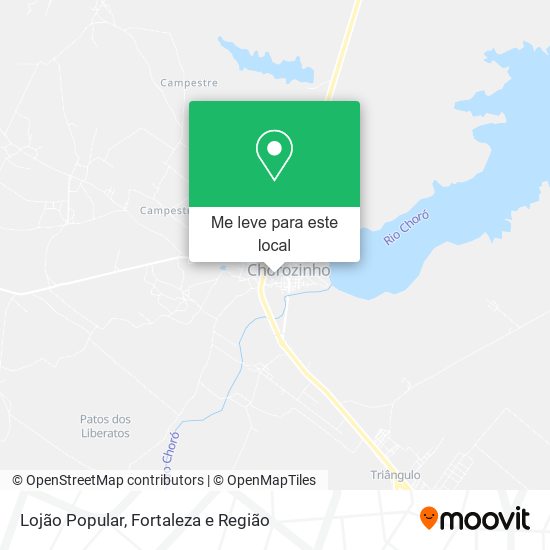 Lojão Popular mapa