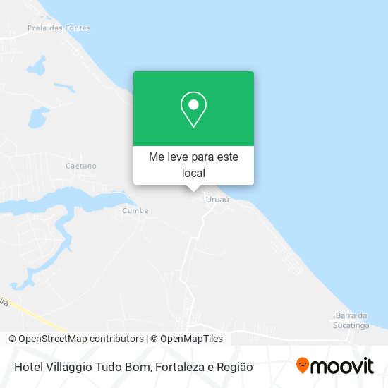 Hotel Villaggio Tudo Bom mapa