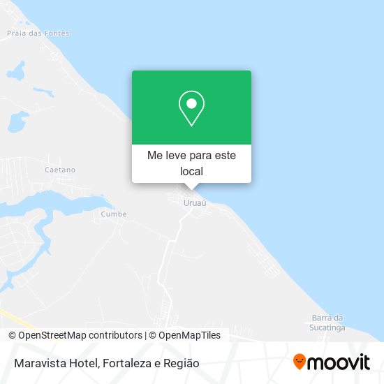 Maravista Hotel mapa