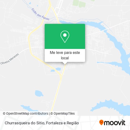 Churrasqueira do Sitio mapa