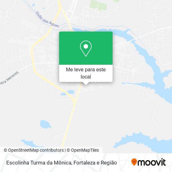 Escolinha Turma da Mônica mapa