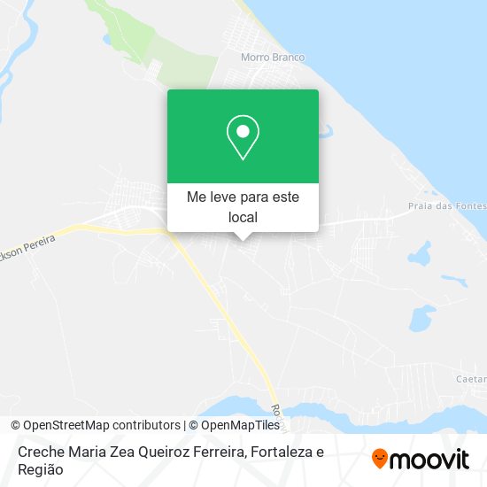 Creche Maria Zea Queiroz Ferreira mapa