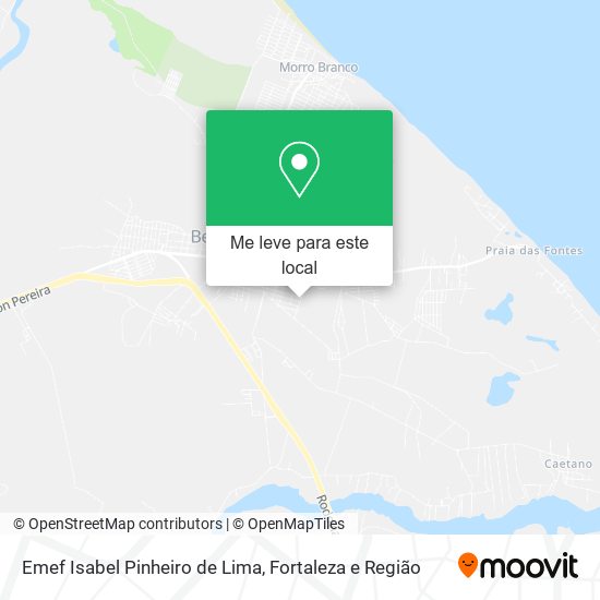 Emef Isabel Pinheiro de Lima mapa