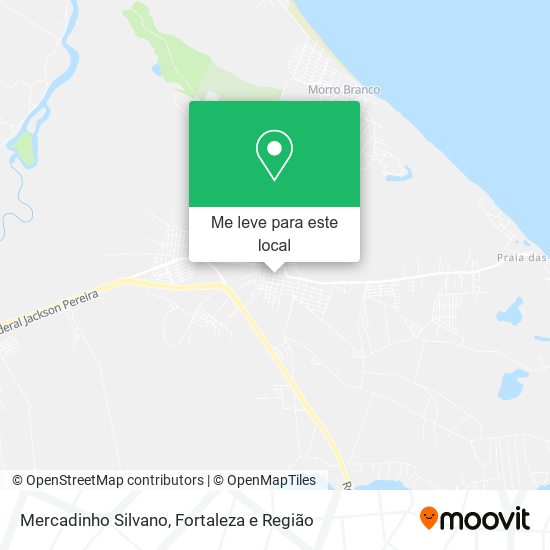 Mercadinho Silvano mapa