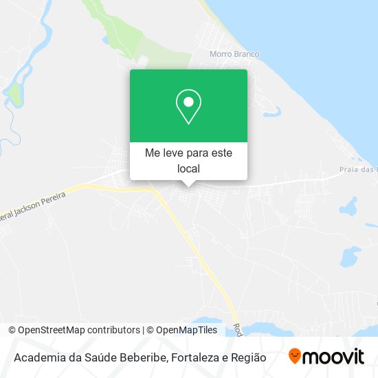 Academia da Saúde Beberibe mapa