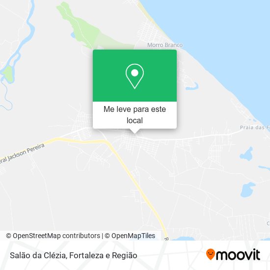 Salão da Clézia mapa