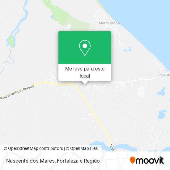 Nascente dos Mares mapa