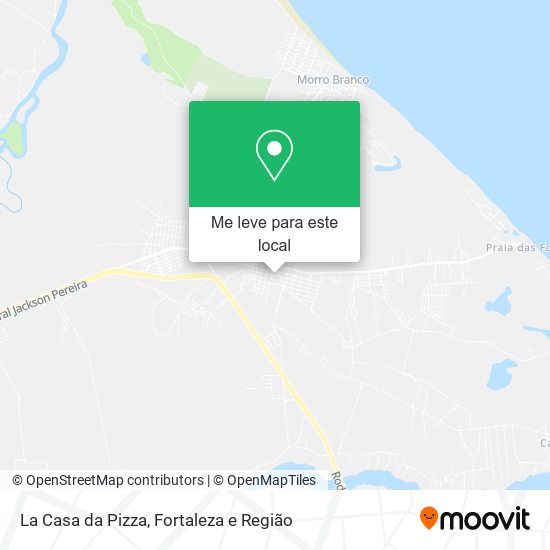 La Casa da Pizza mapa