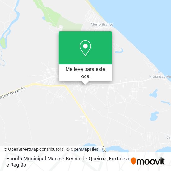 Escola Municipal Manise Bessa de Queiroz mapa