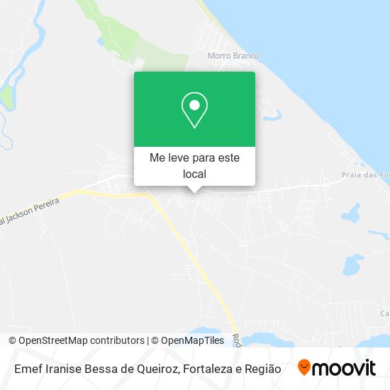 Emef Iranise Bessa de Queiroz mapa