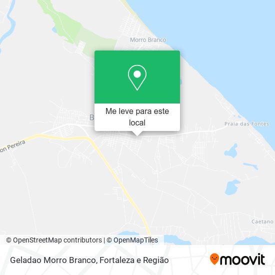 Geladao Morro Branco mapa