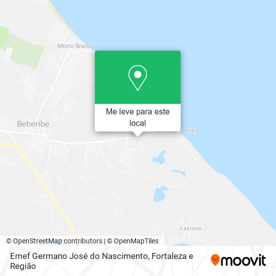 Emef Germano José do Nascimento mapa