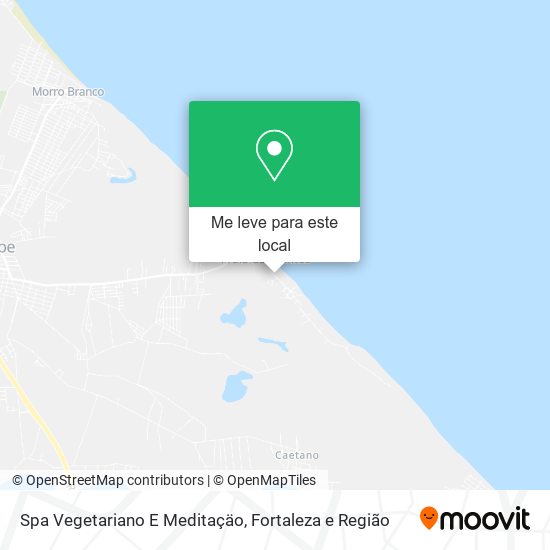 Spa Vegetariano E Meditaçäo mapa
